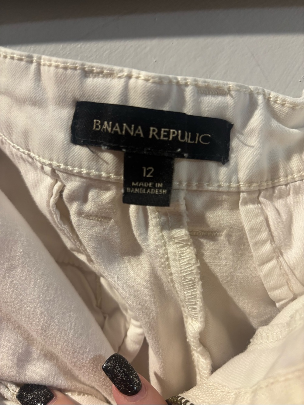 Banana Republic Kids Cream Pull-On Bottoms